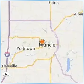 Ball State University Location Map Ball State University Location Map