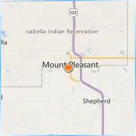 Central Michigan University Location Map Central Michigan University Location Map