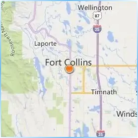 Colorado State University Fort Collins Location Map Colorado State University Fort Collins Location Map