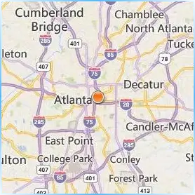 Georgia State University Location Map Georgia State University Location Map