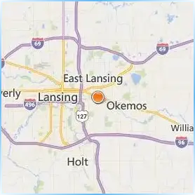 Michigan State University Location Map Michigan State University Location Map