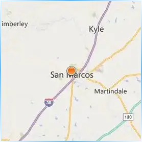 Texas State University San Marcos Location Map Texas State University San Marcos Location Map