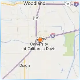 University of California Davis Location Map University of California Davis Location Map
