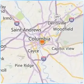 University of South Carolina Columbia Location Map University of South Carolina Columbia Location Map