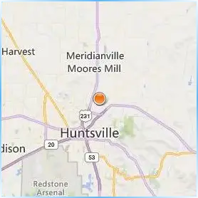 Alabama A & M University Location Map Alabama A & M University Location Map