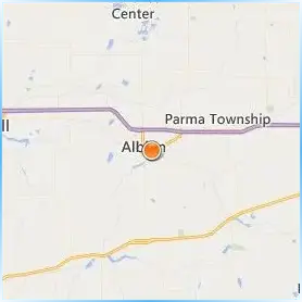 Albion College Location Map Albion College Location Map