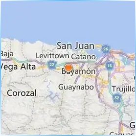 American University of Puerto Rico Location Map American University of Puerto Rico Location Map
