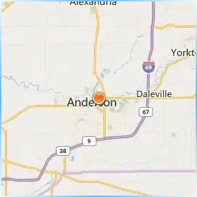 Anderson University Indiana Location Map Anderson University Indiana Location Map