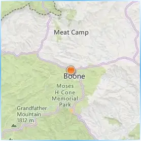 Appalachian State University Location Map Appalachian State University Location Map