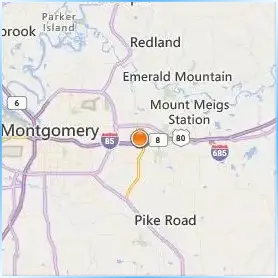 Auburn University at Montgomery Location Map Auburn University at Montgomery Location Map