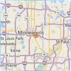 Augsburg College Location Map Augsburg College Location Map