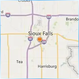 Augustana University Location Map Augustana University Location Map
