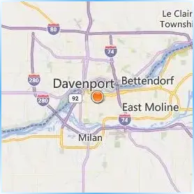 Augustana College Location Map Augustana College Location Map