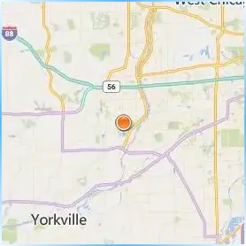 Aurora University Location Map Aurora University Location Map