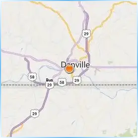 Averett University Location Map Averett University Location Map