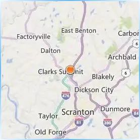 Clarks Summit University Location Map Clarks Summit University Location Map