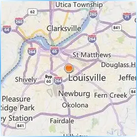 Bellarmine University Location Map