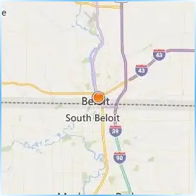 Beloit College Location Map Beloit College Location Map