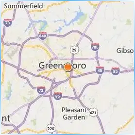 Bennett College Location Map