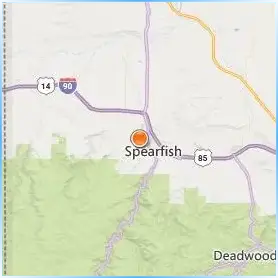 Black Hills State University Location Map