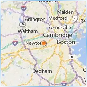 Boston College Location Map Boston College Location Map