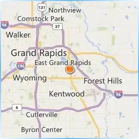 Calvin University Location Map Calvin University Location Map