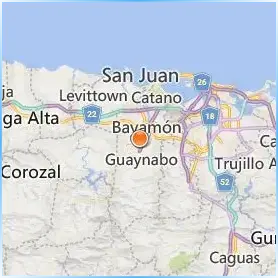 Caribbean University Bayamon Location Map Caribbean University Bayamon Location Map