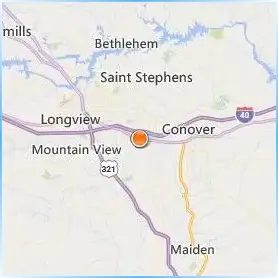 Catawba Valley Community College Location Map Catawba Valley Community College Location Map