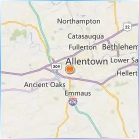 Cedar Crest College Location Map Cedar Crest College Location Map