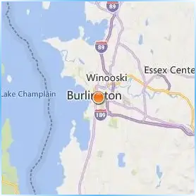 Champlain College Location Map Champlain College Location Map