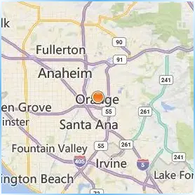 Chapman University Location Map Chapman University Location Map