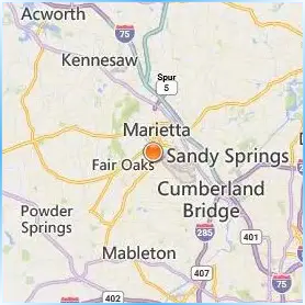 Chattahoochee Technical College Location Map