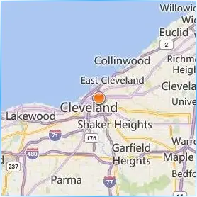 Cleveland State University Location Map