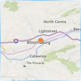 Commonwealth University of Pennsylvania Location Map Commonwealth University of Pennsylvania Location Map