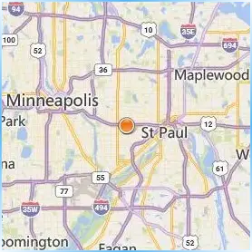 Concordia University Saint Paul Location Map