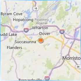 County College of Morris Location Map