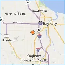 Delta College Location Map Delta College Location Map