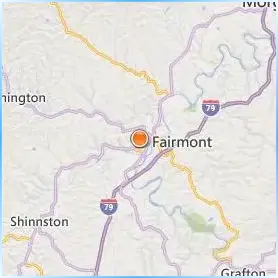 Fairmont State University Location Map