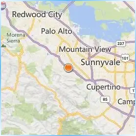 Foothill College Location Map