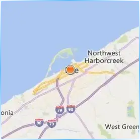 Gannon University Location Map Gannon University Location Map
