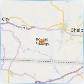 Gardner Webb University Location Map Gardner Webb University Location Map