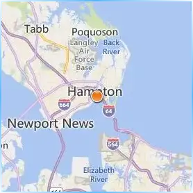 Hampton University Location Map Hampton University Location Map
