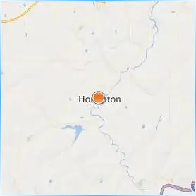 Houghton University Location Map