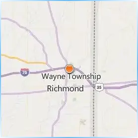 Indiana University East Location Map Indiana University East Location Map