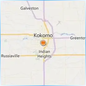 Indiana University Kokomo Location Map