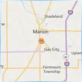 Indiana Wesleyan University Marion Location Map