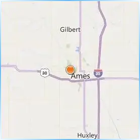 Iowa State University Location Map Iowa State University Location Map