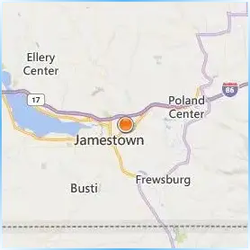 Jamestown Community College Location Map Jamestown Community College Location Map
