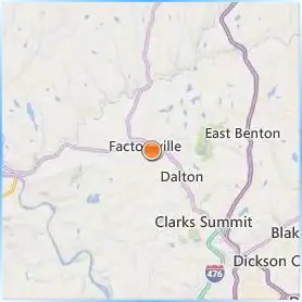 Keystone College Location Map Keystone College Location Map