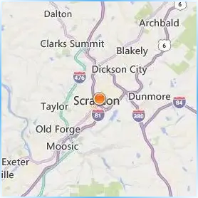Lackawanna College Location Map Lackawanna College Location Map